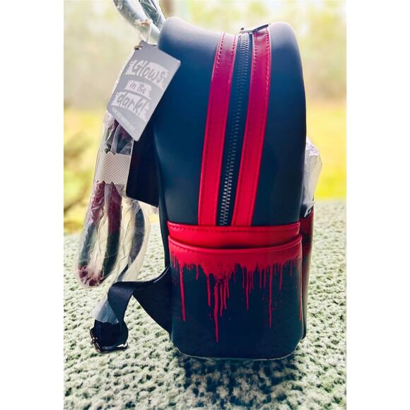 *NEW* Loungefly- A Nightmare on Elm Street Freddy Mini-Backpack Exclusive - Picture 3 of 8
